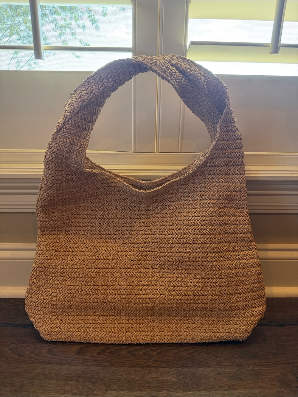 GAP Straw Hobo Bag - NWT
